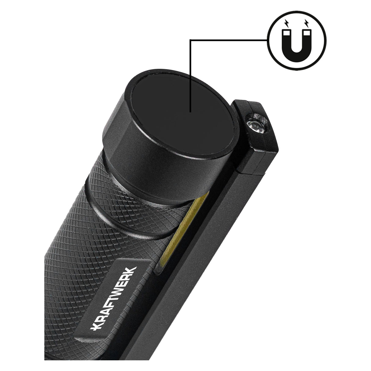 Kraftwerk SLIMLIGHT 800 Akku Arbeitsleuchte, 800 Lumen, USB-C, magnetisch