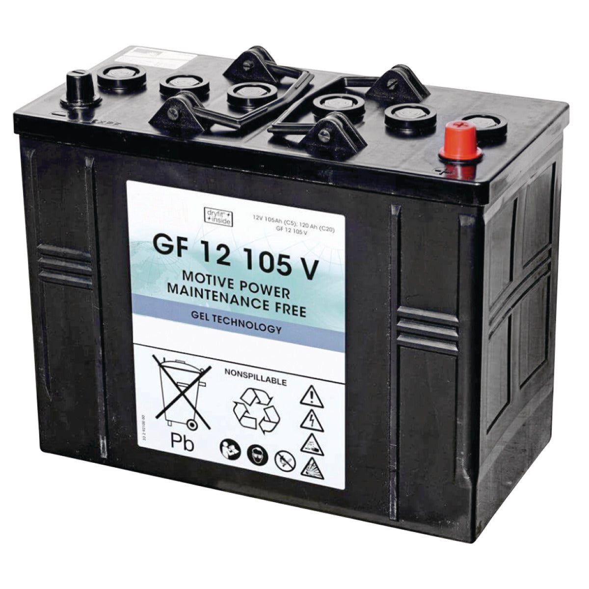 Cleancraft Gel-Batterie-Set ASSM 650, ASSM 800 - Art. 7210012