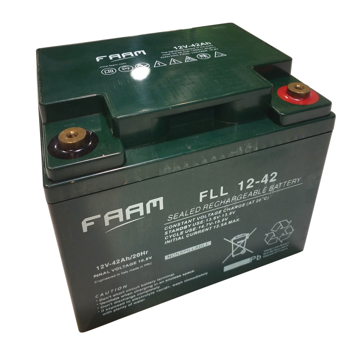 Cleancraft AGM-Batterie 12V 42 Ah - Art. 7310020