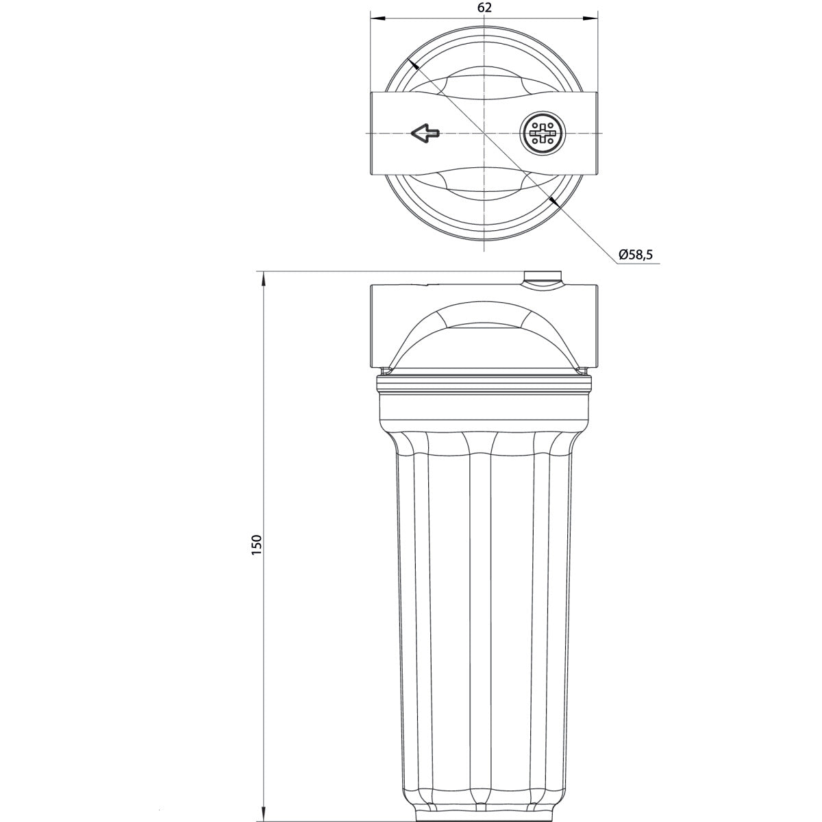 Cleancraft Vorfilter - Art. 7531002