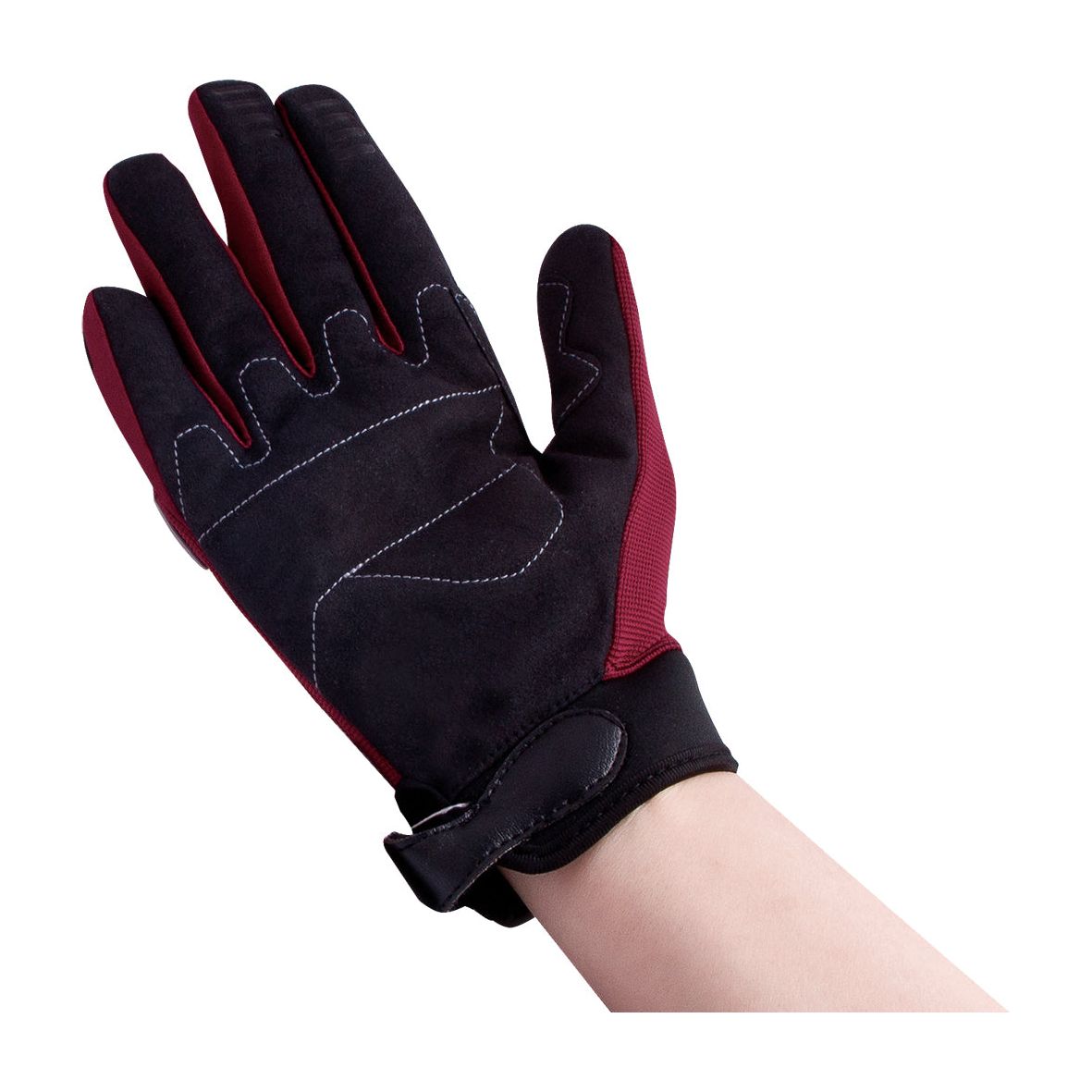 Kraftwerk KW Mechaniker-Arbeitshandschuhe, mit verstärkten Handflächen, Knöcheln und Fingerkuppen, XL