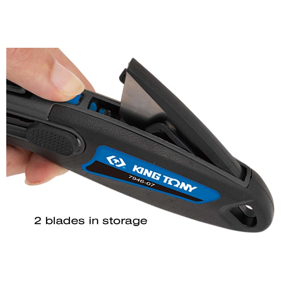 KING TONY Profi-Werkzeuge - Universal-Messer mit Abbrechklingen 794607