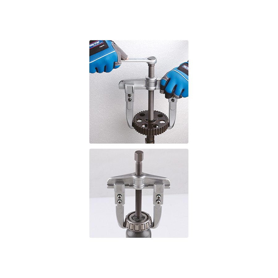 KING TONY Profi-Werkzeuge - Monoblock-Abzieher, 7.5 T - 210x240 mm 7962B10