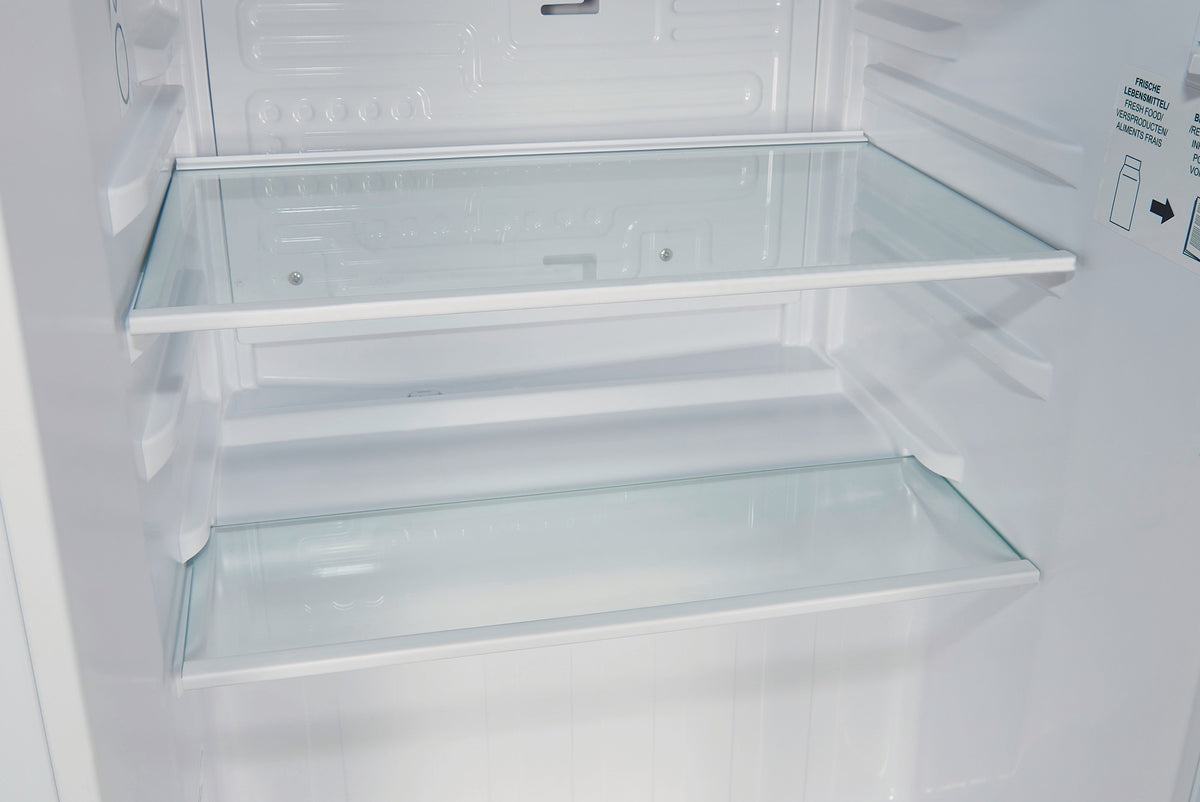 EXQUISIT Kühlschrank KB60-V-090E 52 l weiß – Mini-Kühlschrank mit 41 dB