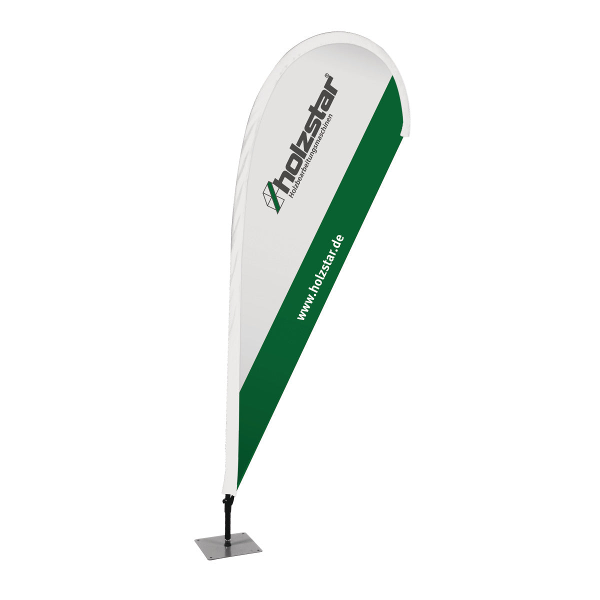 Stürmer Maschinen Beachflag Holzstar 235 cm - Art. 8150758
