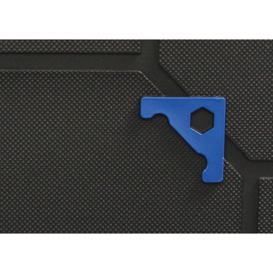 KING TONY Profi-Werkzeuge - Leerer Kasten: 422 x 372 x 92 mm - # 9 820011K