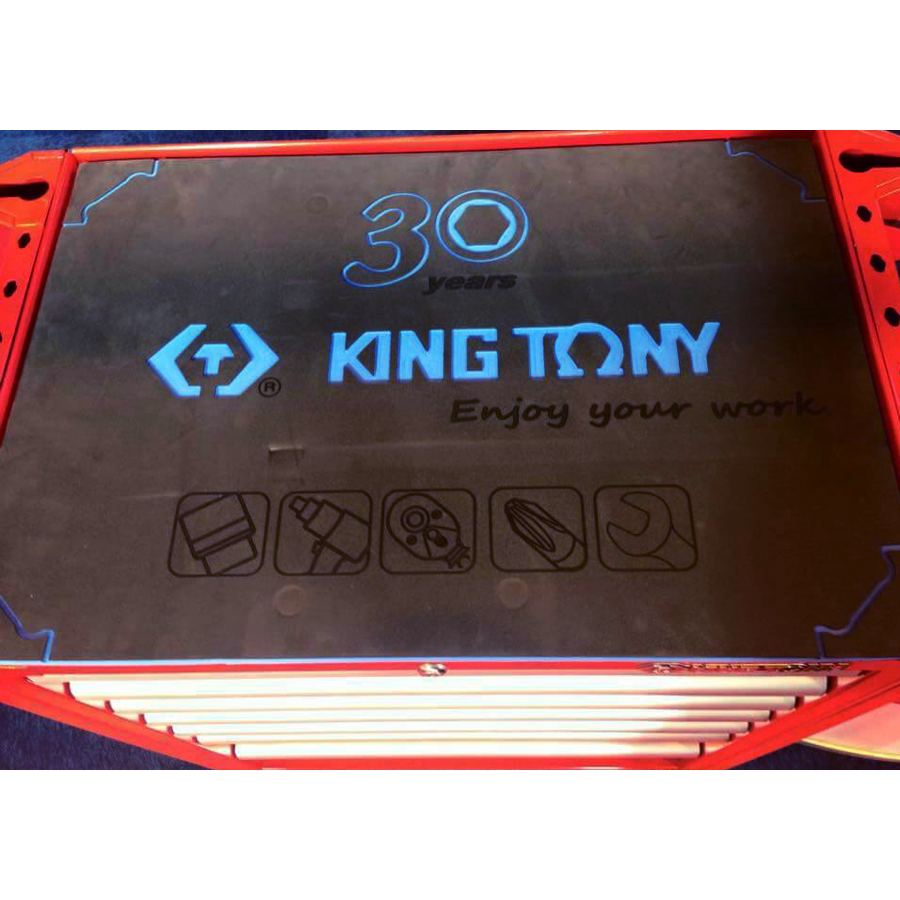 KING TONY Profi-Werkzeuge - Schutzmatte EVAWAVE für Werkzeugwagen, KING TONY Profi-Werkzeuge - Logo 8500011