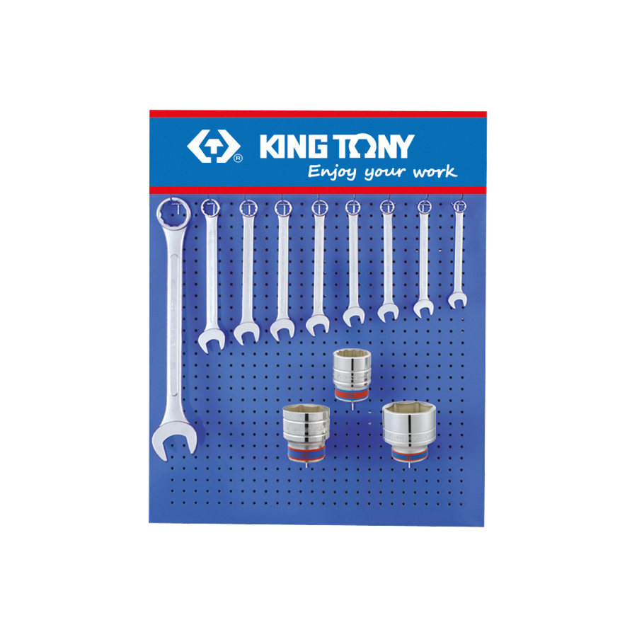 KING TONY Profi-Werkzeuge - Lochwand zur Wandbefestigung 87203