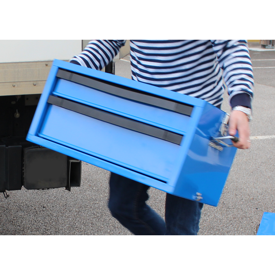 KING TONY Profi-Werkzeuge - Techniker-Werkzeugwagen auf Rollen - 6 Schubfächer 874516BA