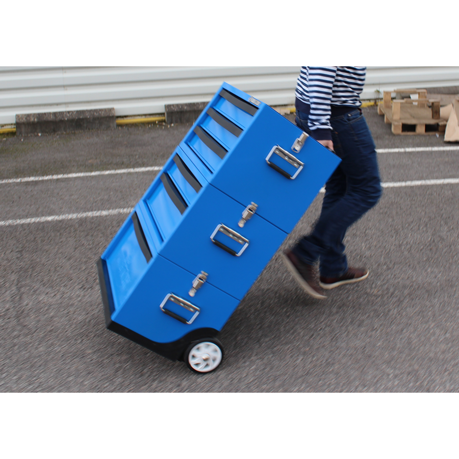 KING TONY Profi-Werkzeuge - Techniker-Werkzeugwagen auf Rollen - 6 Schubfächer 874516BA