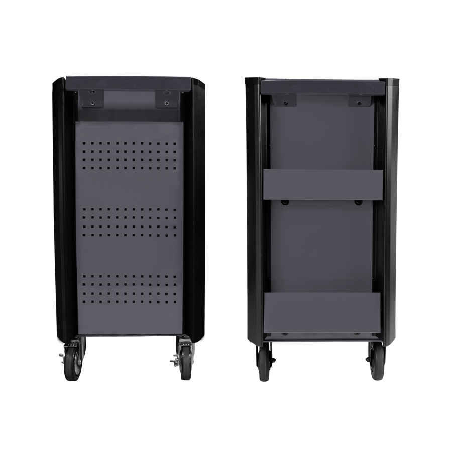 KING TONY Profi-Werkzeuge - Werkzeugwagen mit 8 Schubladen - Grau 876348GG