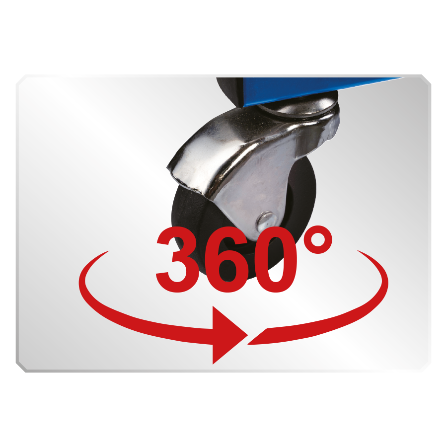 KING TONY Profi-Werkzeuge - Werkstattrollbrett 87C26AB