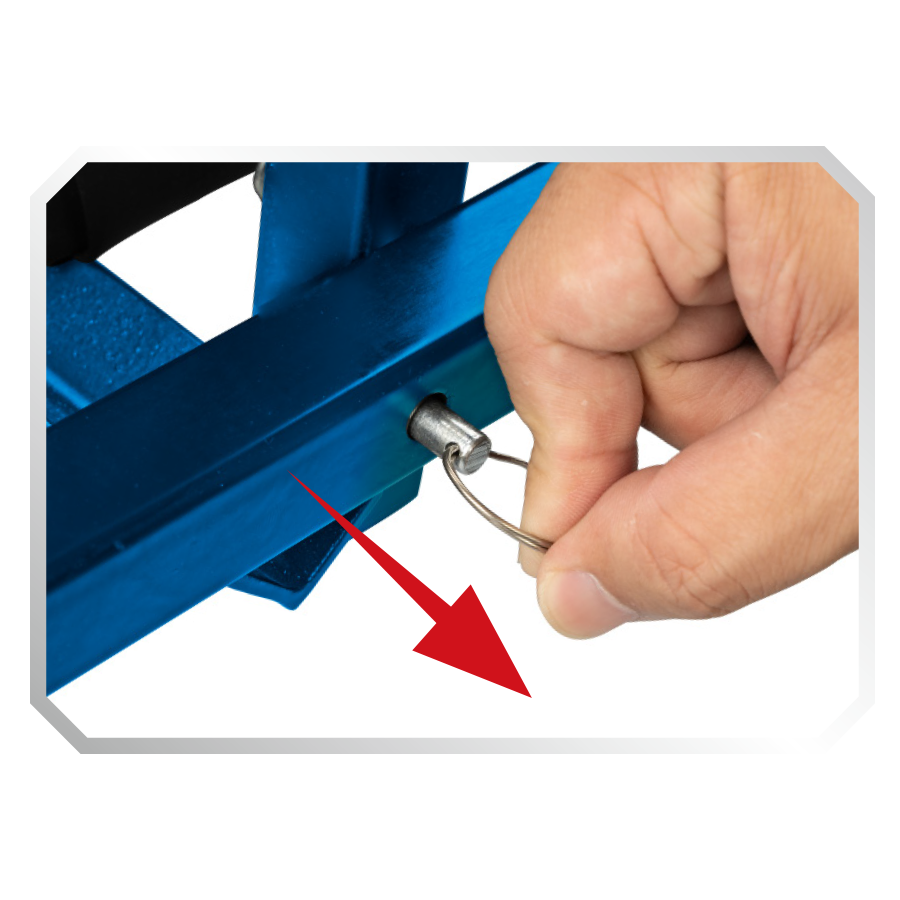 KING TONY Profi-Werkzeuge - Werkstattrollbrett 87C26AB