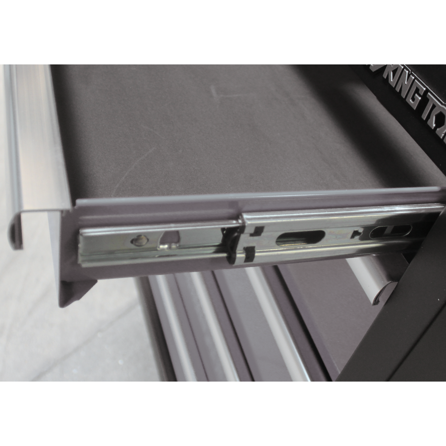 KING TONY Profi-Werkzeuge - Werkzeugwagen 5 Schubladen, grau, auf Rädern 87D1112AKG