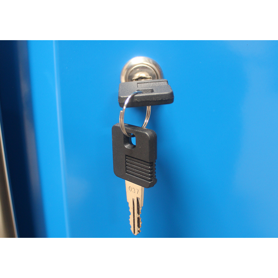 KING TONY Profi-Werkzeuge - Metall-Aktenschrank 2 türig 87D1103AKB