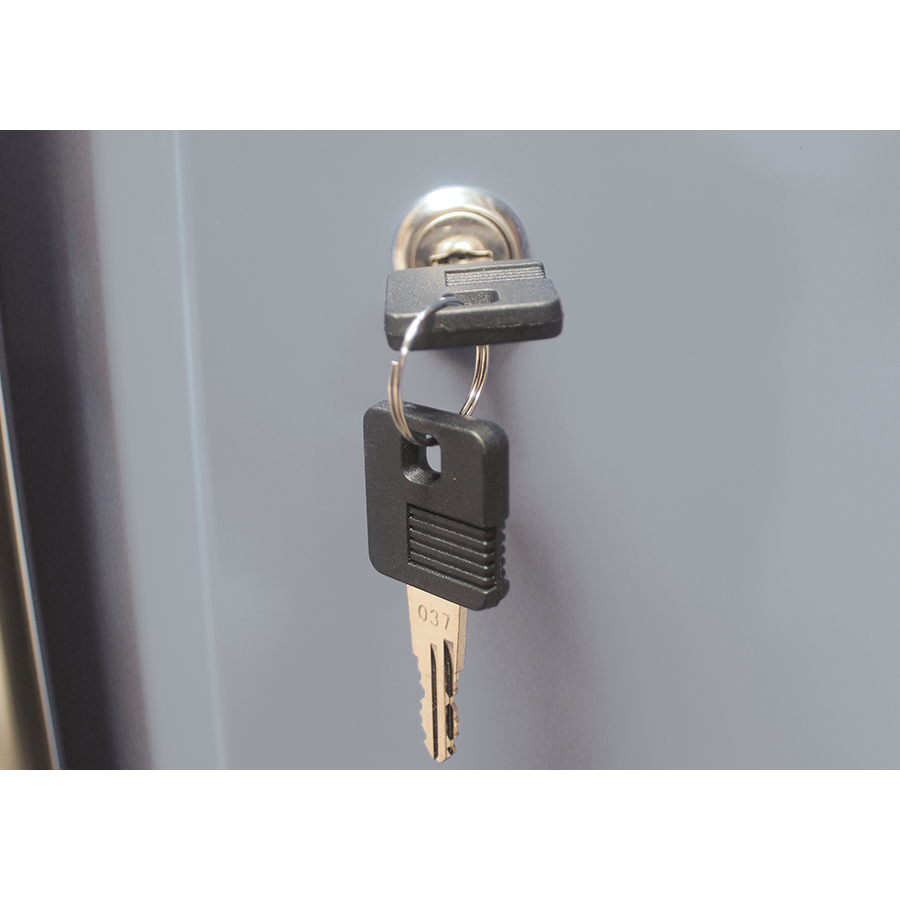 KING TONY Profi-Werkzeuge - Metall-Aktenschrank 2 türig 87D1103AKG