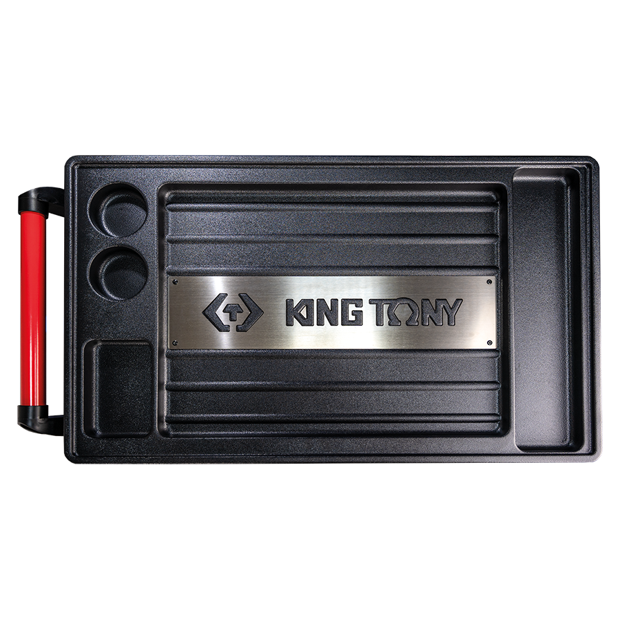 KING TONY Profi-Werkzeuge - Werkzeugwagen mit 6 Schubladen - Rot 87G386BA