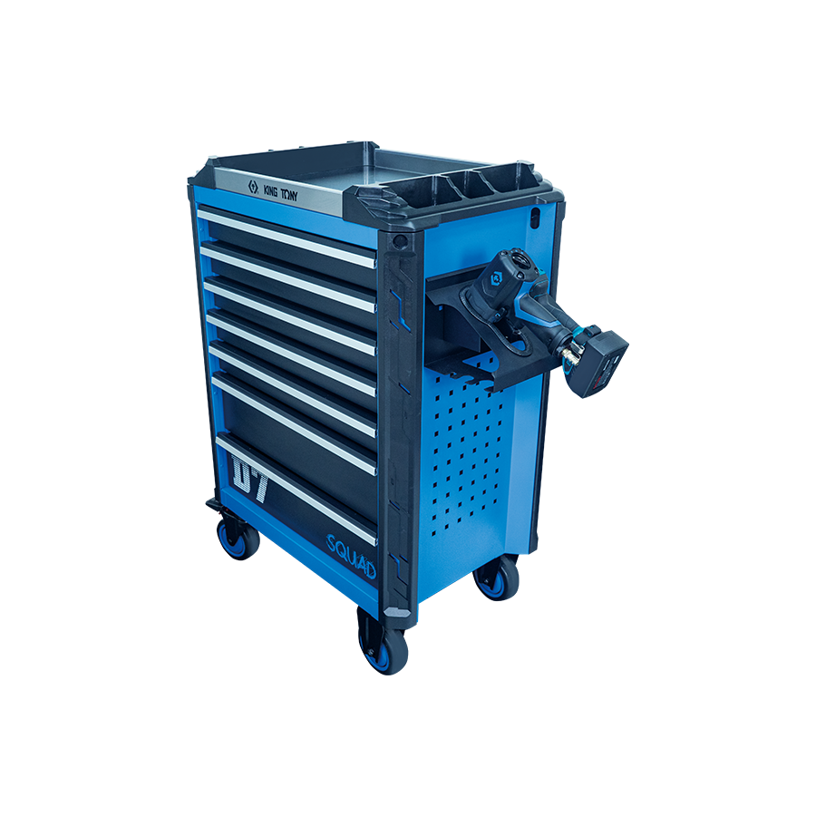 KING TONY Profi-Werkzeuge - Seitenfach für Werkstattwagen SQUAD 87SQ323A