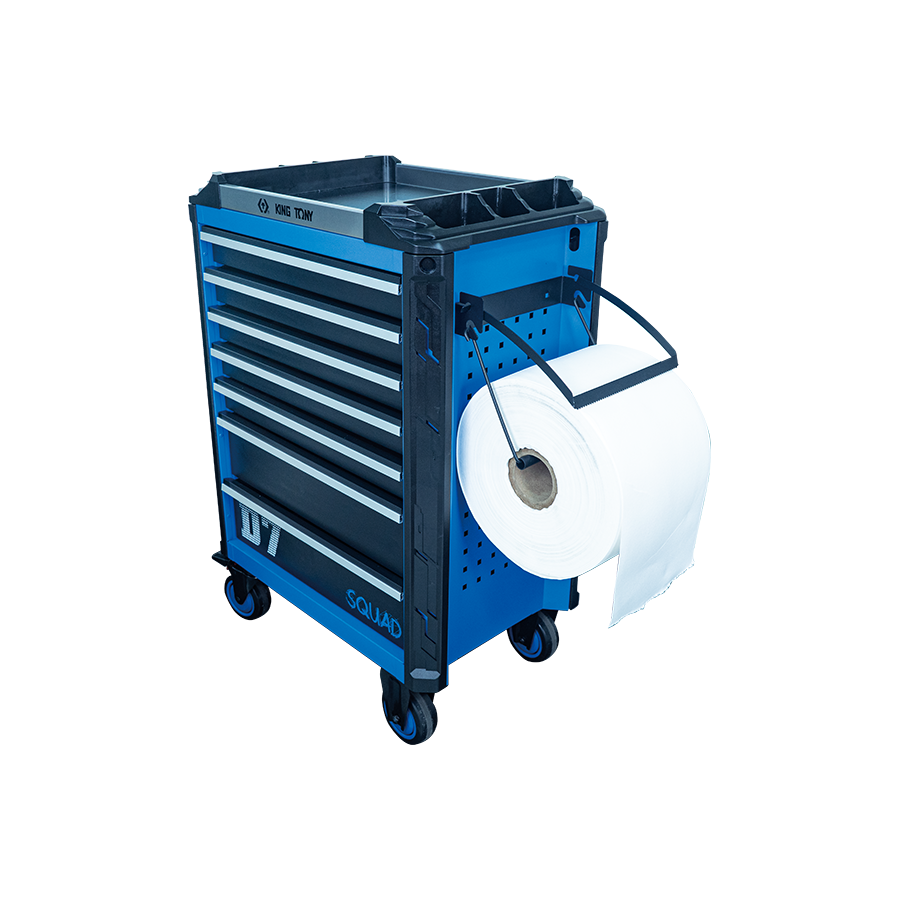KING TONY Profi-Werkzeuge - Rollenhalter für Werkstattwagen SQUAD 87SQ351A