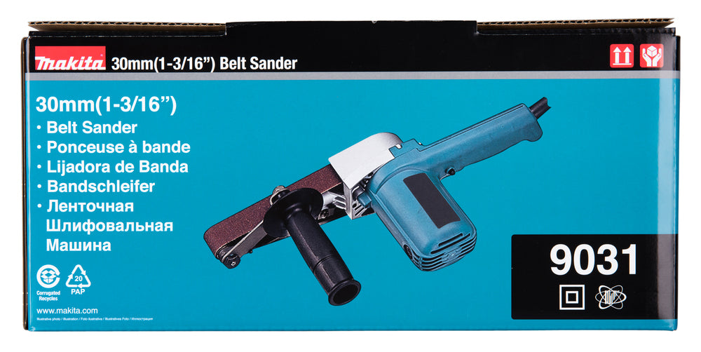 Makita Bandfeile | 550 W Motor & 30 mm Schleifband - 9031