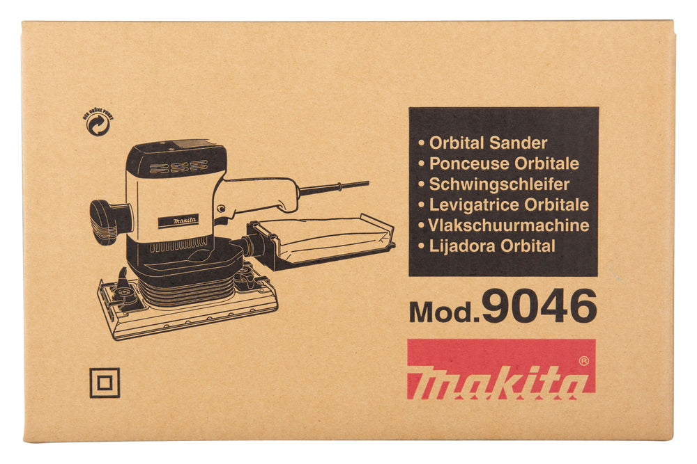 Makita Schwingschleifer | 600 W Motor & 115 x 229 mm Schleifplatte - 9046