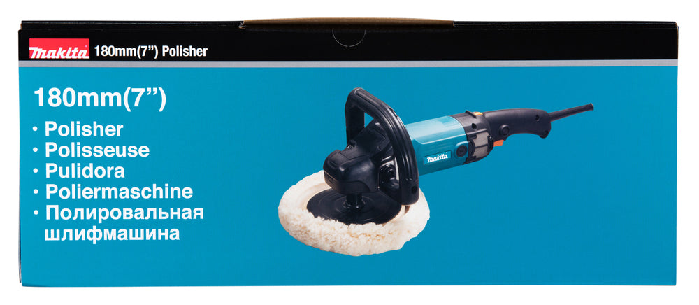 Makita Rotationsschleifer 1.200 W – handlich, kraftvoll & präzise regelbar - 9237CB