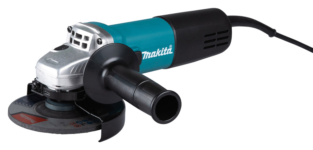 Makita Winkelschleifer | 840 W Motor, 125 mm Scheiben & Wiederanlaufschutz - 9558HNRG