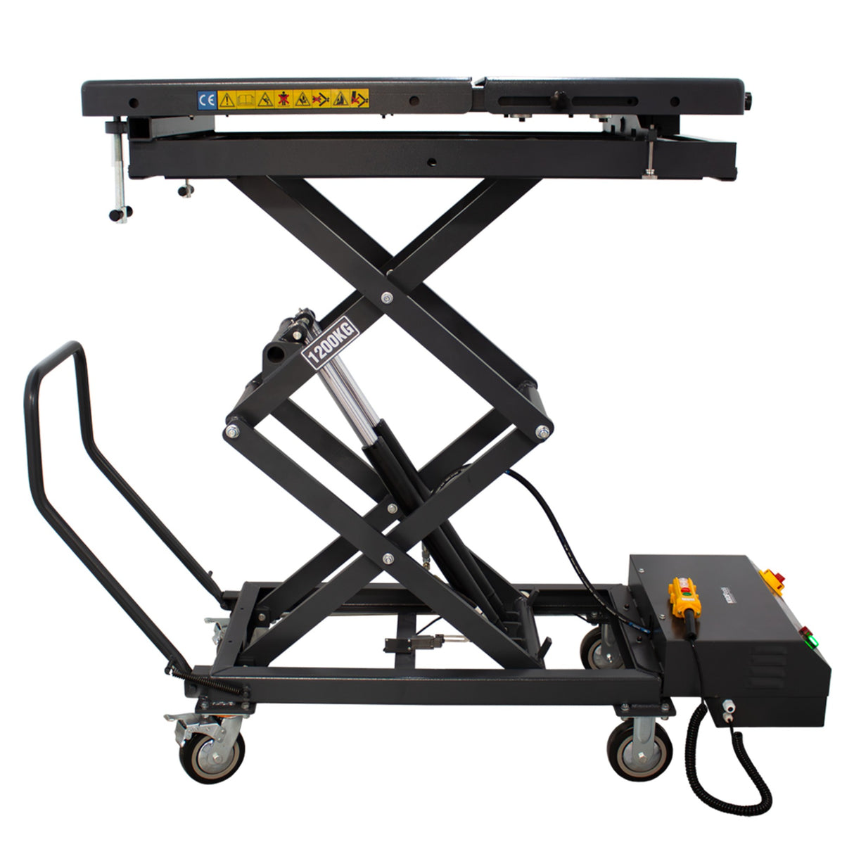 KROFtools Expert Elektro Hubtisch E-Autos - E-Auto Batterie Mobiler Hubtisch, Scherenhubtisch Elektrisch 1200kg Mobiler Scherenhubtisch - 9839