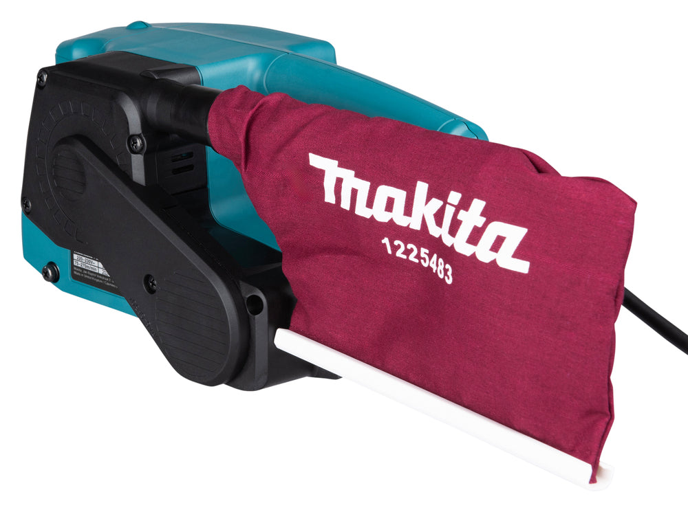 Makita Bandschleifer 76 mm – 650 W Motor, variable Geschwindigkeit, leiser Betrieb - 9911J