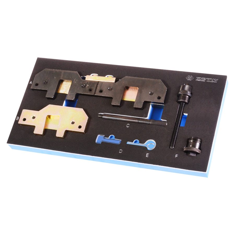 KING TONY Profi-Werkzeuge - Steuerzeiten-Einstell-Set für Benzinmotoren BMW 9AT1106