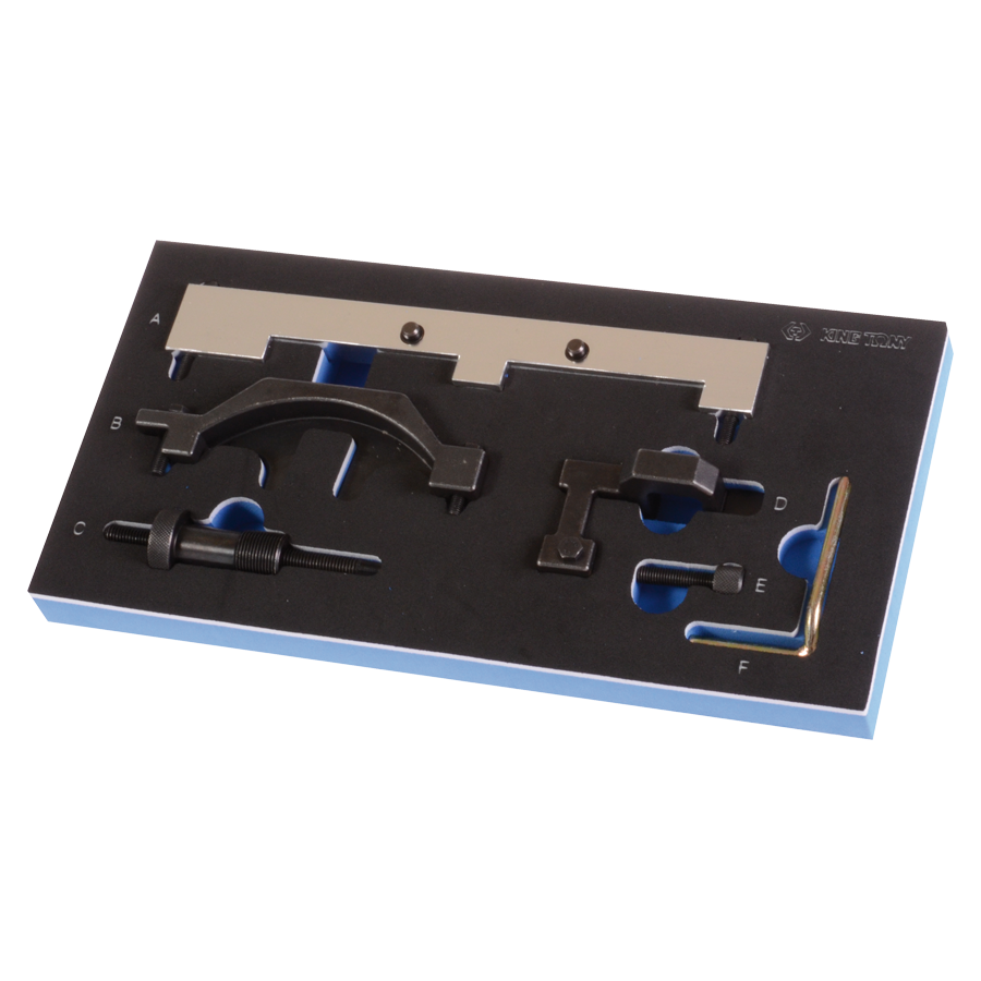 KING TONY Profi-Werkzeuge - Steuerzeiten-Einstellset für Benzinmotoren BMW 9AT1206