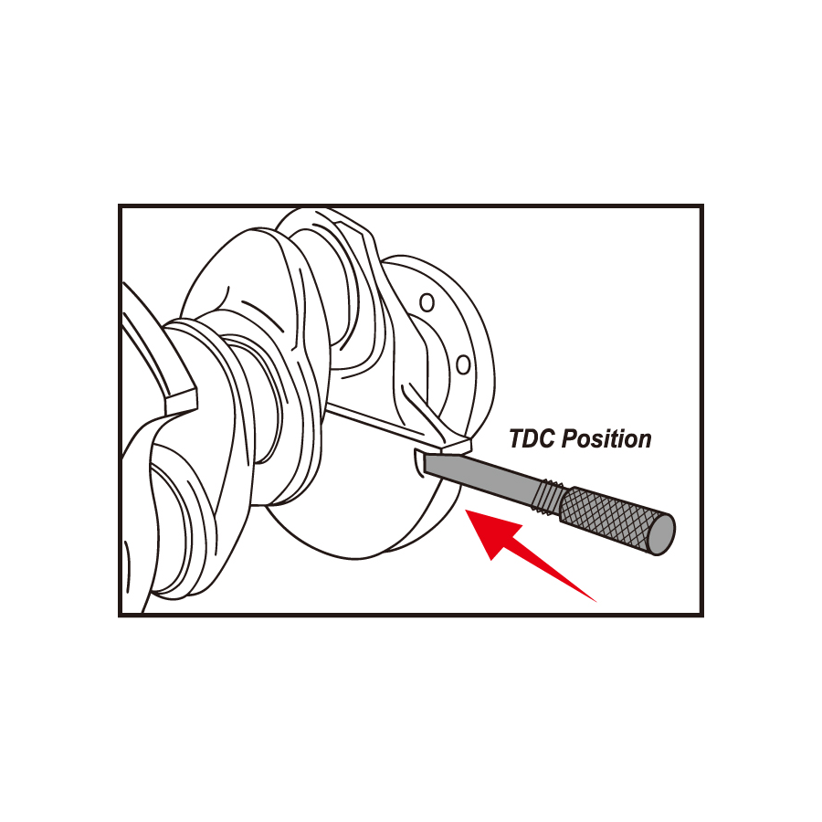 KING TONY Profi-Werkzeuge - Steuerzeiten-Einstellset für Motoren RENAULT 9AT3A03