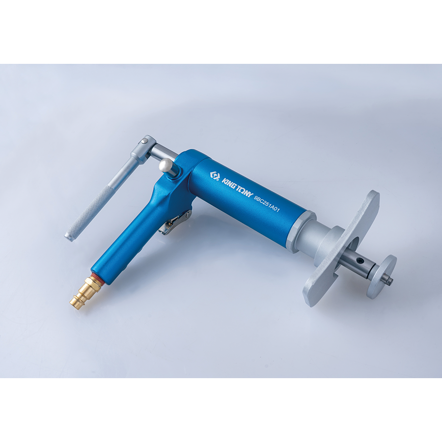 KING TONY Profi-Werkzeuge - Bremskolbenrücksteller-Set, pneumatisch "slim" - 18 tlg. 9BC251