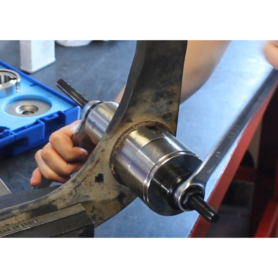 KING TONY Profi-Werkzeuge - Silent Bloc-Abzieher Set - 34 tlg. 9BE5198