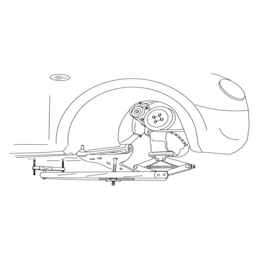 KING TONY Profi-Werkzeuge - Motor-Halter 45-70cm 9BJ2070