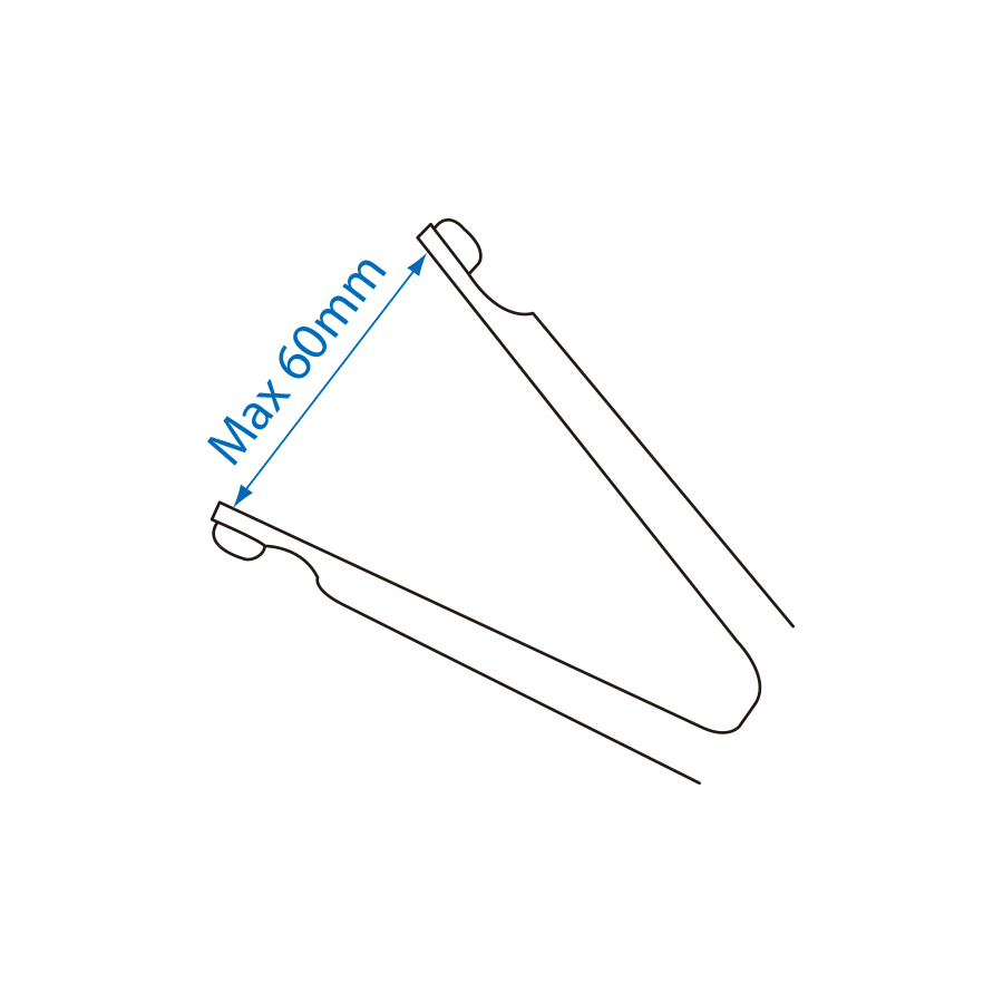 KING TONY Profi-Werkzeuge - Zange für PSA Auspuffschellen 9BP21