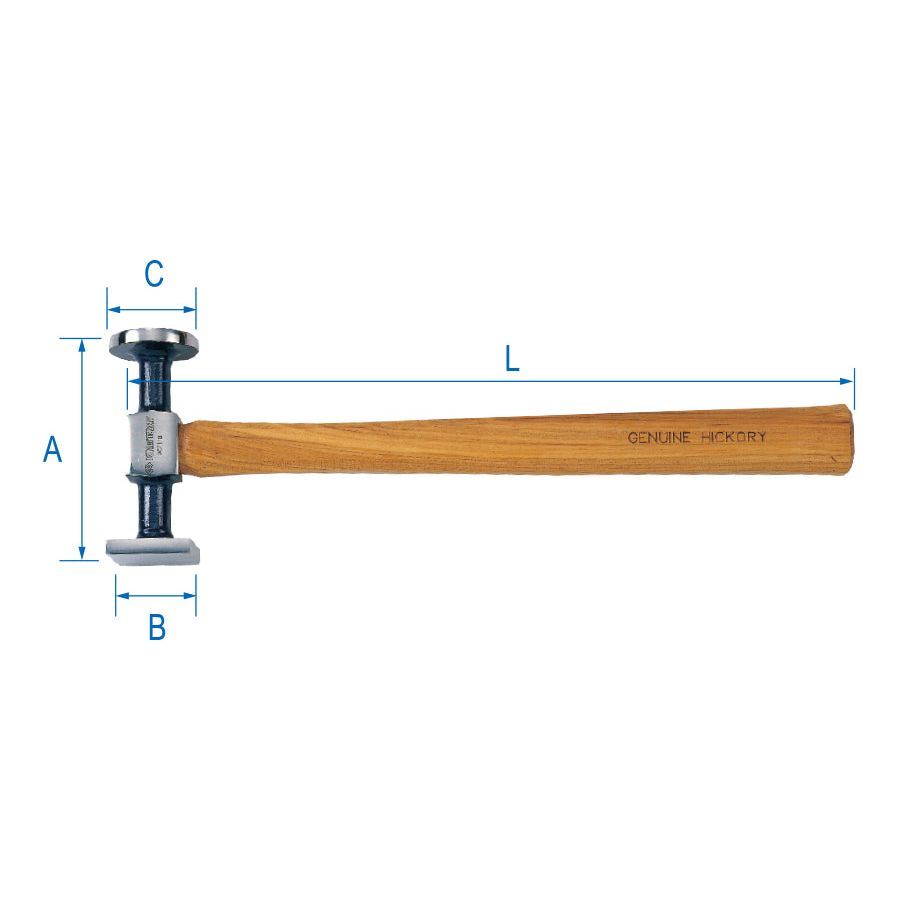KING TONY Profi-Werkzeuge - Karrosseriehammer 9CF110