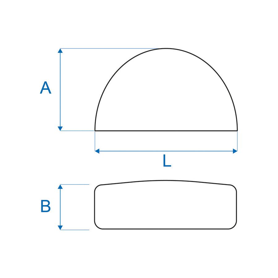 KING TONY Profi-Werkzeuge - Fäustel Absatzform 9CF230