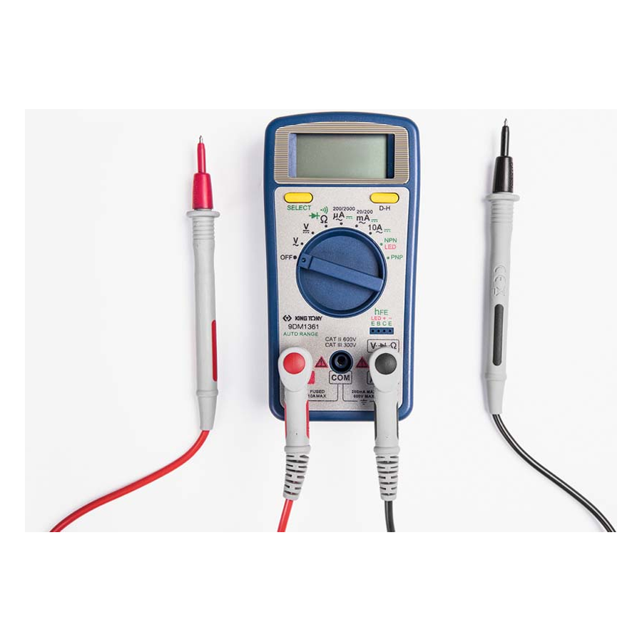 KING TONY Profi-Werkzeuge - Digital-Multimeter 9DM1361