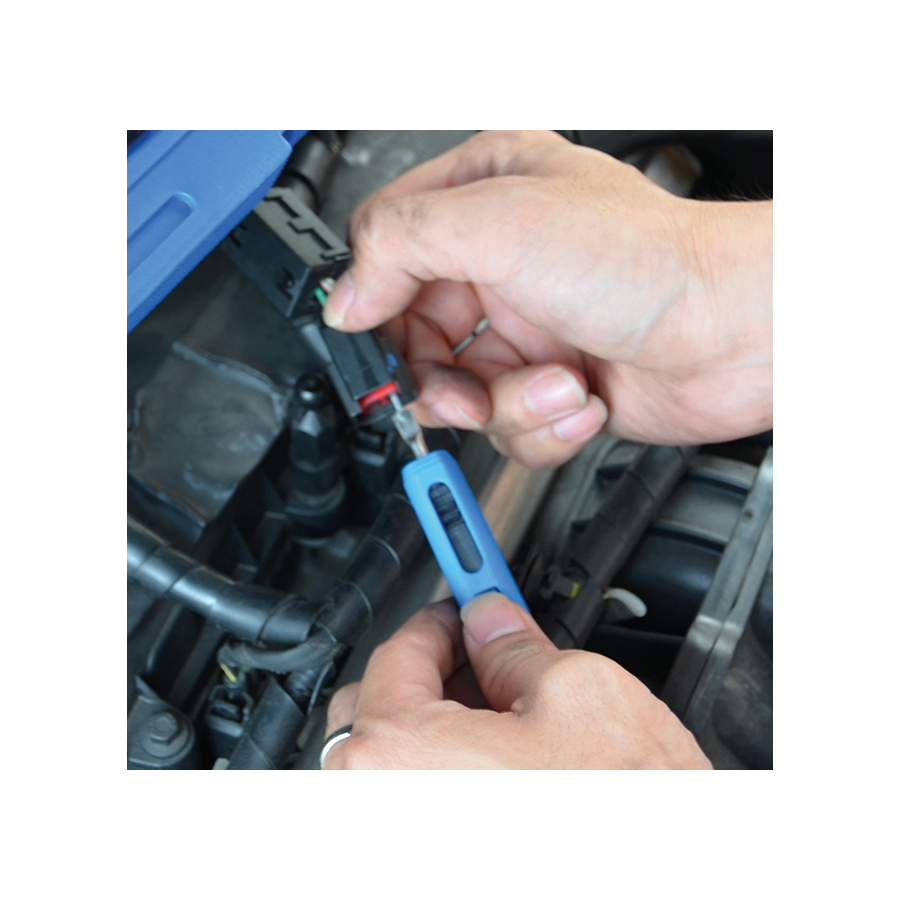 KING TONY Profi-Werkzeuge - Kabeldurchführ-Set UNIVERSAL 9DT11