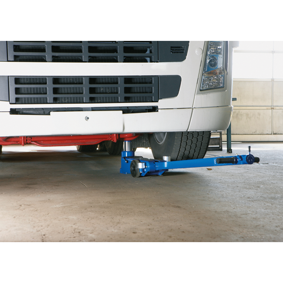 KING TONY Profi-Werkzeuge - 2-stufiger Wagenheber, lufthydraulisch - 25/10T 9HYCH225