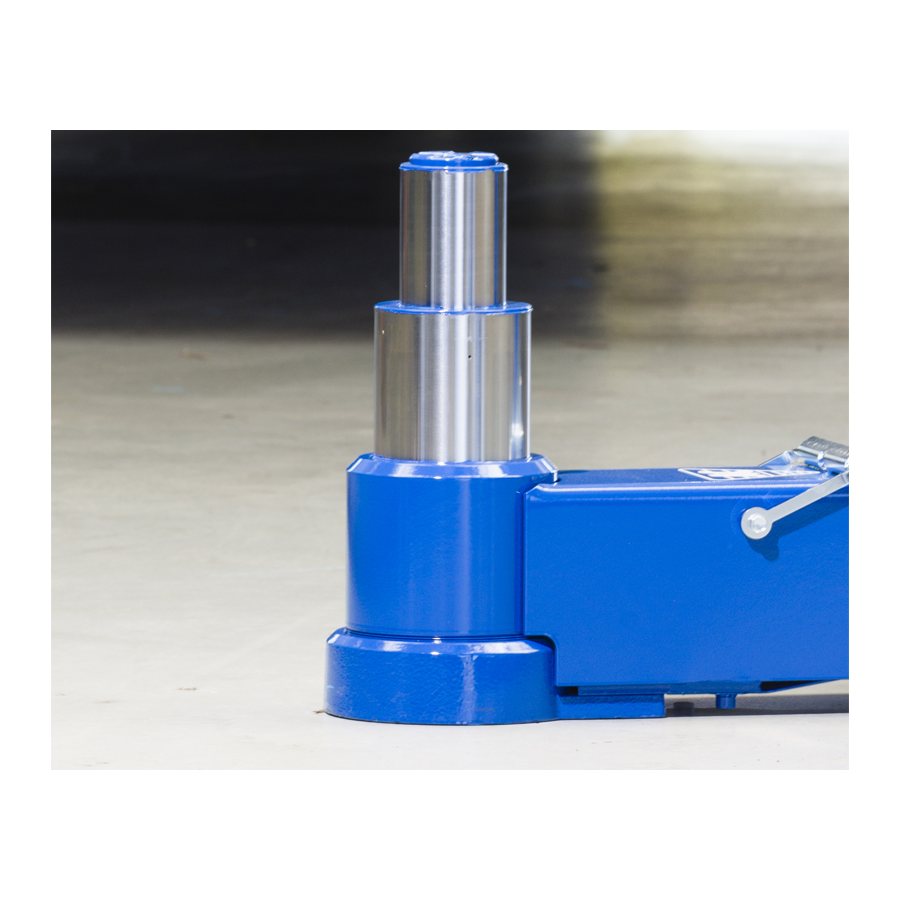 KING TONY Profi-Werkzeuge - Lufthydraulischer-Heber für Busse und LKW, 2-stufig 50/25T 9HYCH250