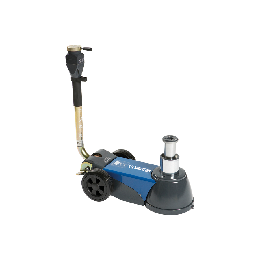 KING TONY Profi-Werkzeuge - Tragbarer lufthydraulischer Wagenheber 25/10T 9HYCHP225