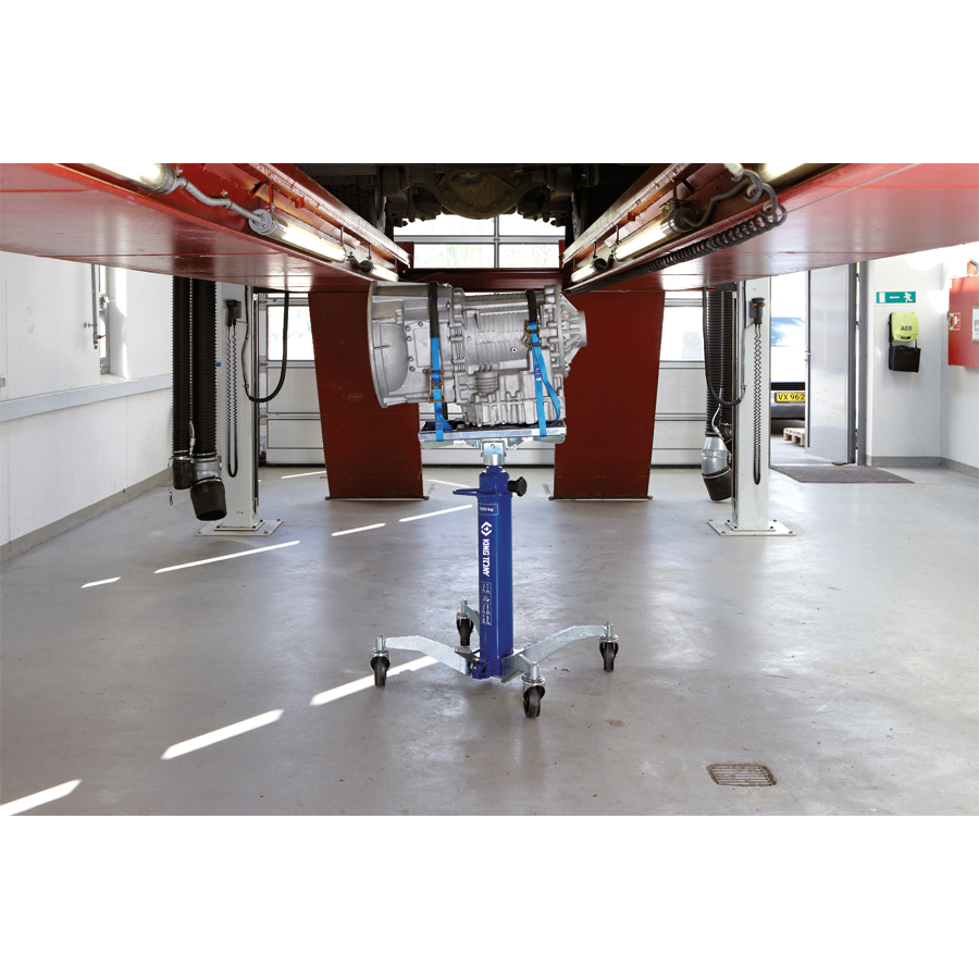 KING TONY Profi-Werkzeuge - Hydraulischer Getriebeheber mit Teleskopzylinder - 1.2T 9HYVB12