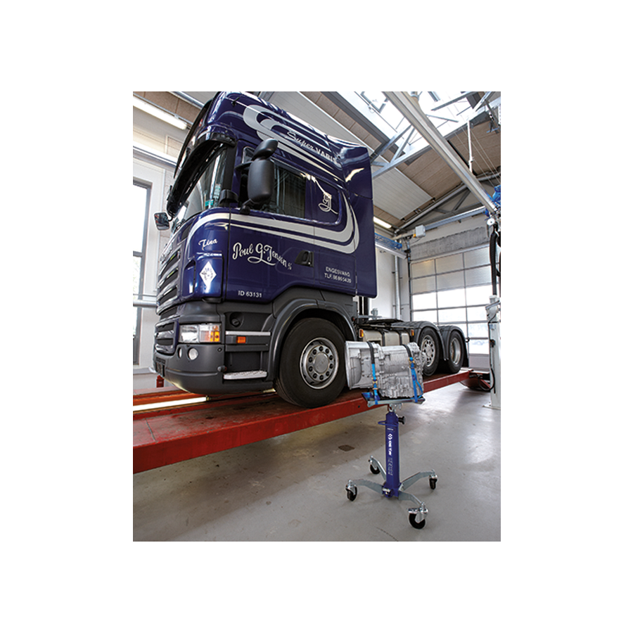 KING TONY Profi-Werkzeuge - Hydraulischer Getriebeheber mit Teleskopzylinder - 1.2T 9HYVB12