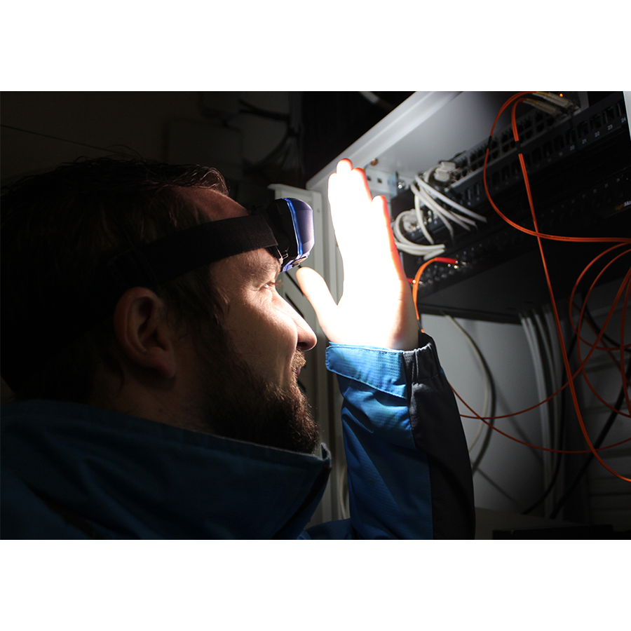 KING TONY Profi-Werkzeuge - LED-Stirnlampe 3W 9TA52AA