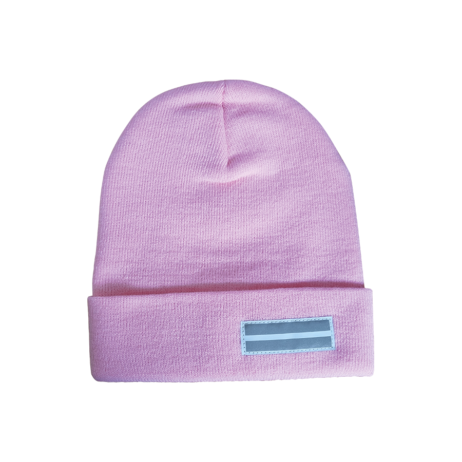 KING TONY Profi-Werkzeuge - Mütze mit integrierter LED-Stirnlampe "rosa Farbe" 9TA56PA