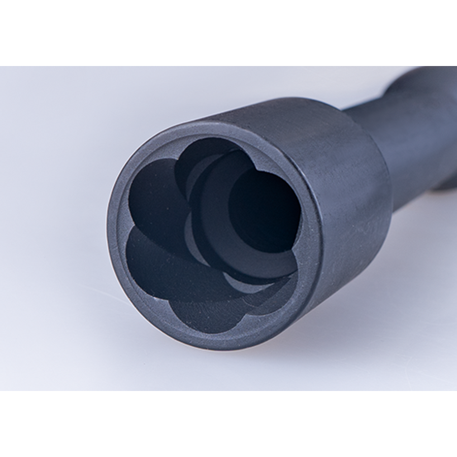 KING TONY Profi-Werkzeuge - 1/2" Steckschlüssel für beschädigte Muttern, metrisch - 17 mm 9TD40617M