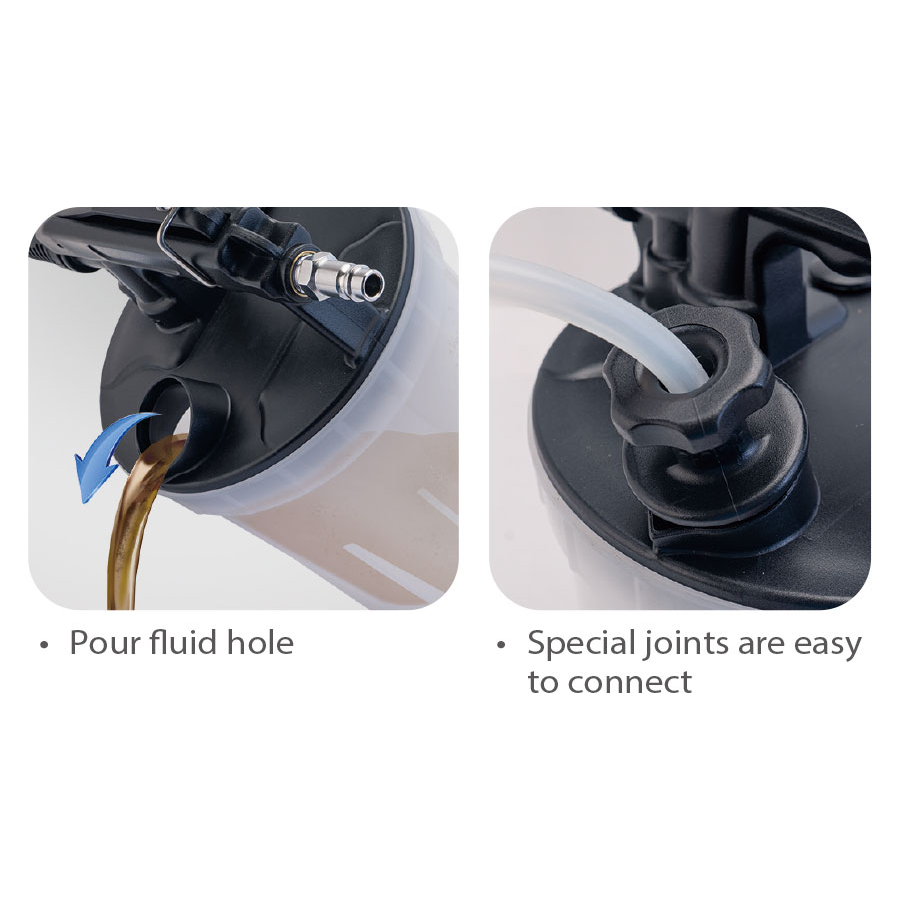 KING TONY Profi-Werkzeuge - Bremsentlüftungsgerät 2L 9TV14020