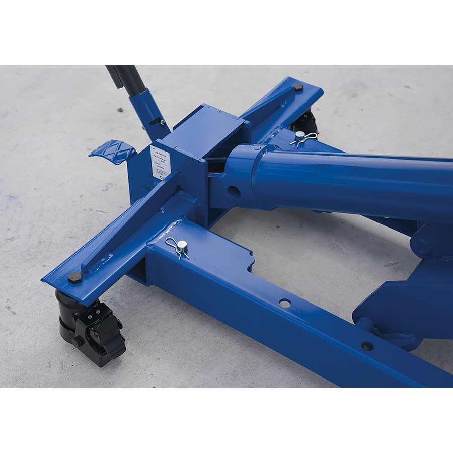 KING TONY Profi-Werkzeuge - Manueller Einzelscheren-Hubtisch - 1500 kg 9TYC1101500